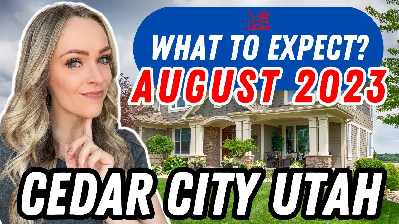 Housing Market Update in August 2023 | Moving to Cedar City | LIVING IN CEDAR CITY