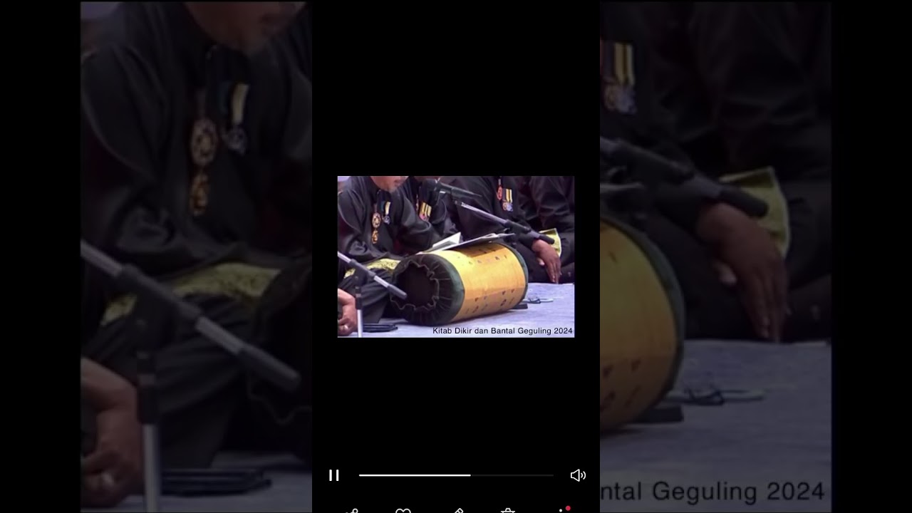 Alat&sup2; perkakas Dikir Lama Diraja Brunei dalam Istiadat Membaca Doa Selamat Dan Menutup Gandang Jaga&sup2;