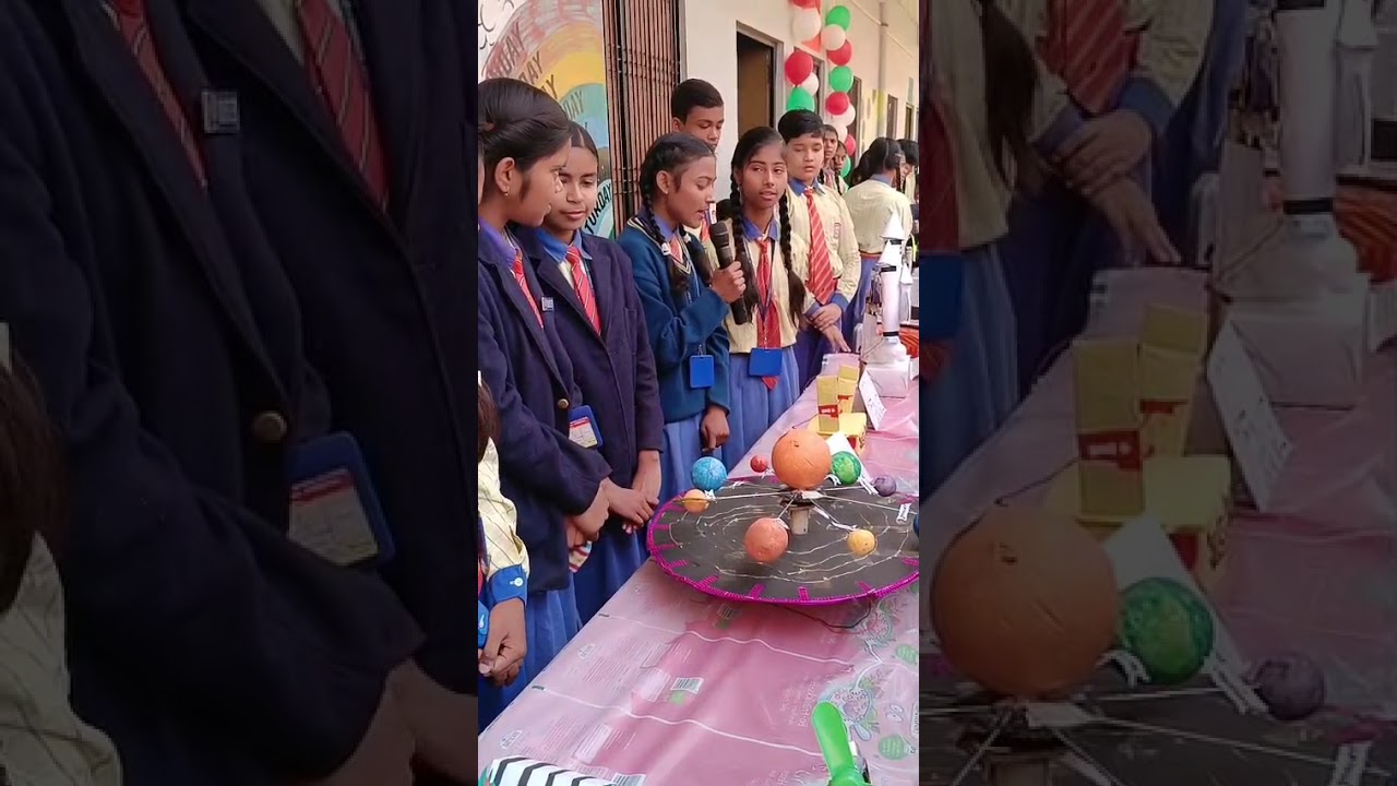 Solar system project #baldevprasadmemorialschool#likeandsubscribe