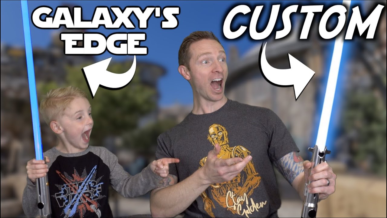 We Found A Custom Galaxy's Edge Lightsaber Blade!