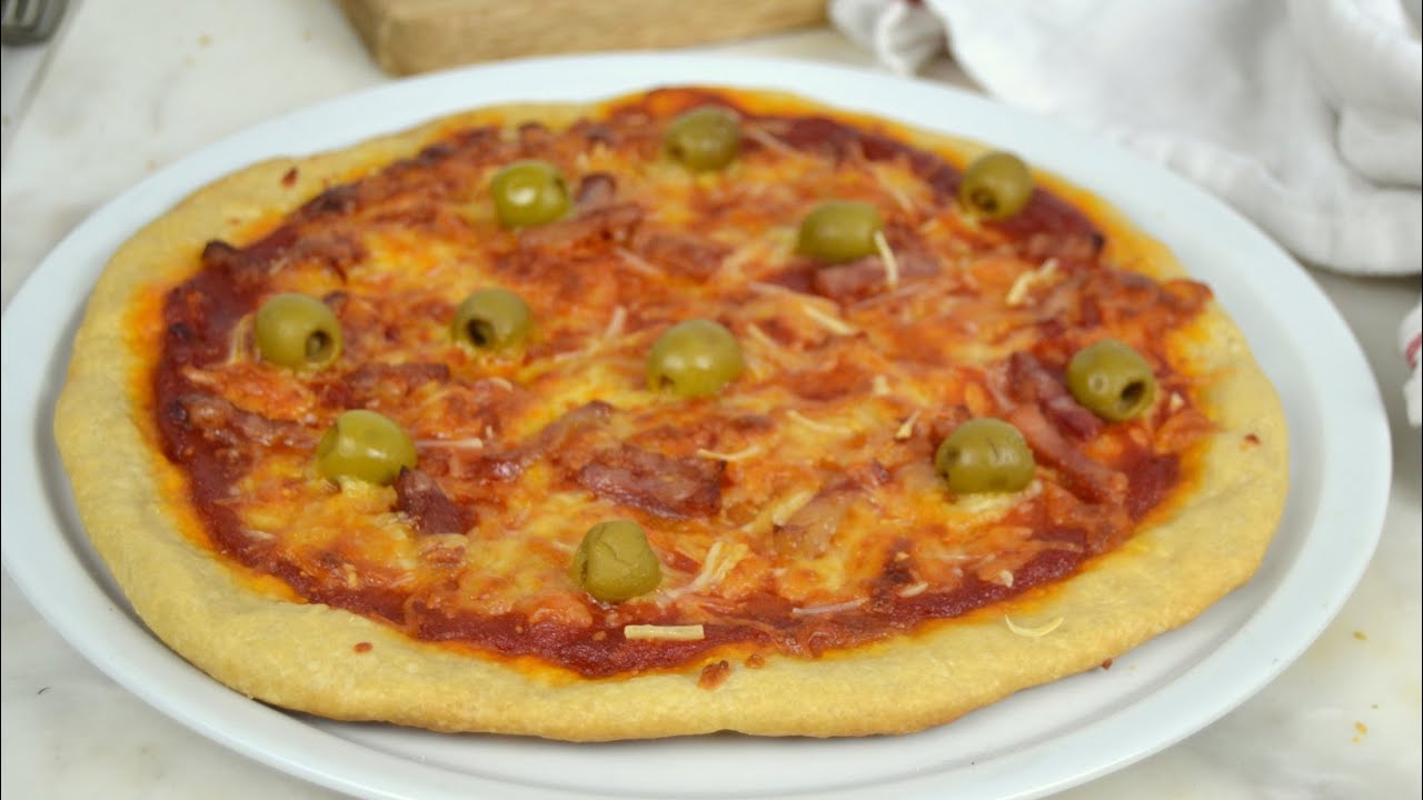 MASA PARA PIZZA SIN LEVADURA  ¡Con cerveza! También para coca, empanada...