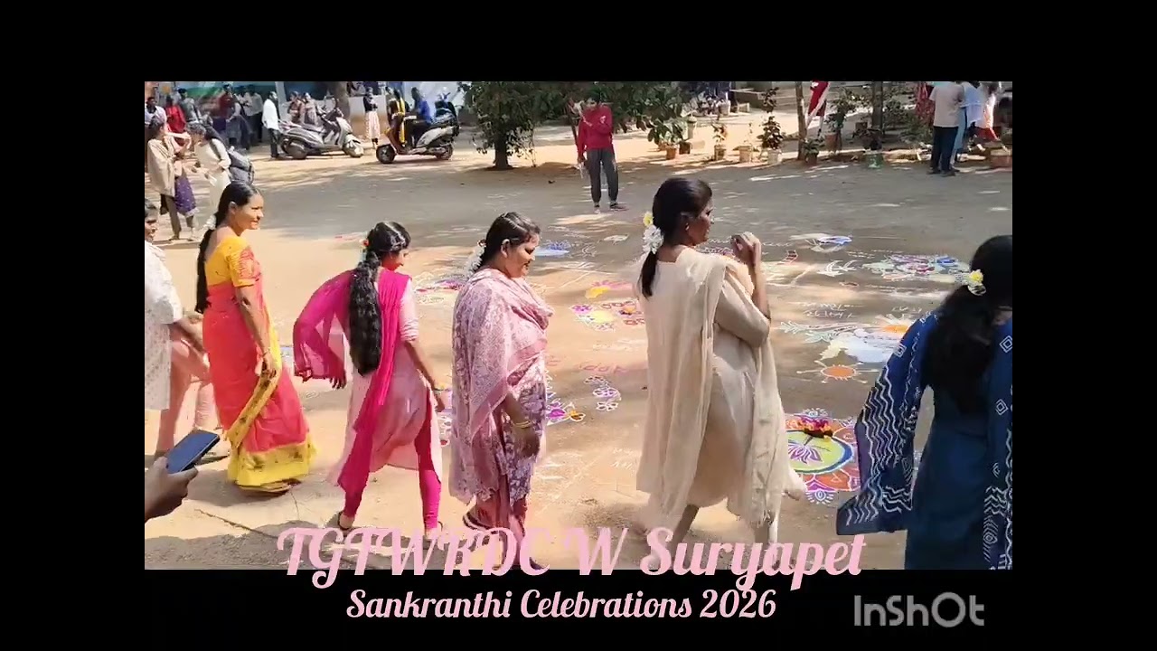Sankranthi Celebrations 2026#enjoyment #college 