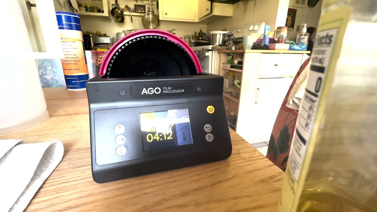 How to develop color film using CS-41 Cinestill film developer and the AGO Film Processor