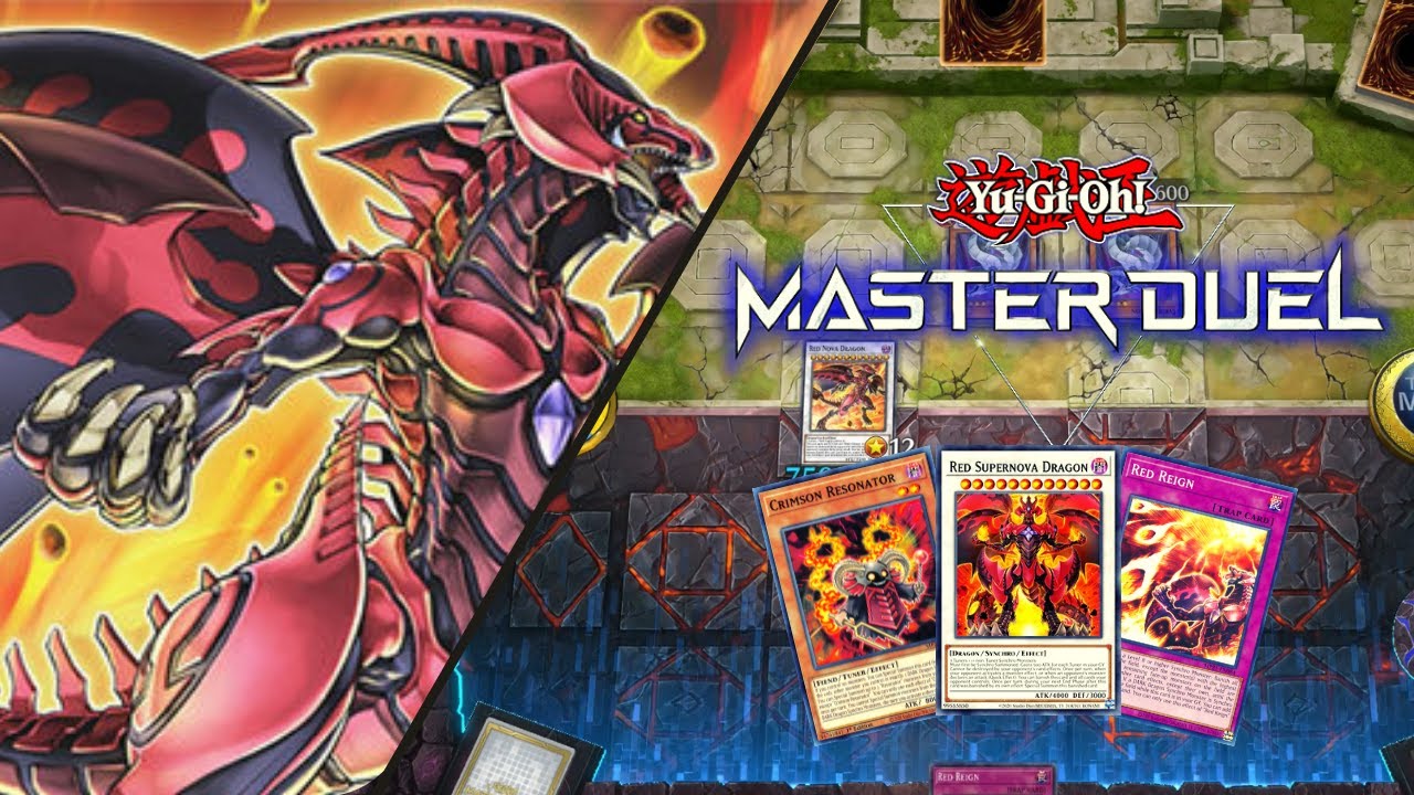 RED NOVA DRAGON [RED DRAGON ARCHEFIEND ARCHETYPE] - YU-GI-OH! MASTER DUEL