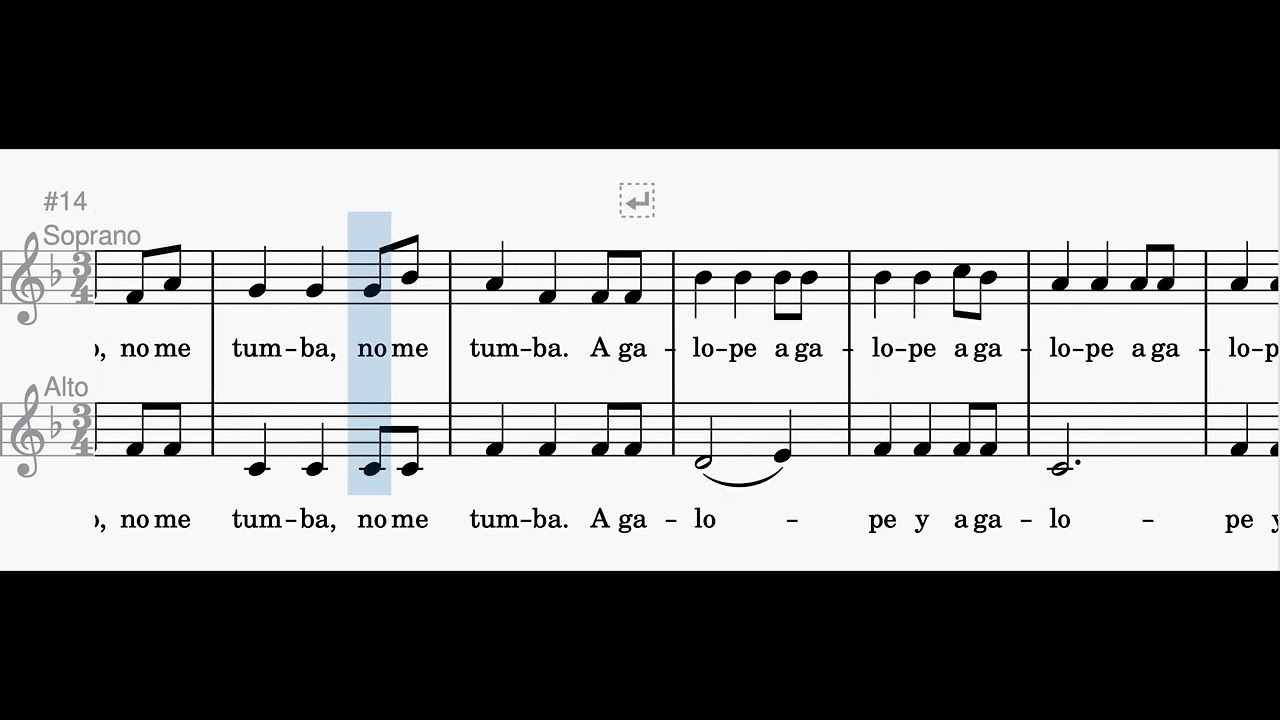 Soprano - "Three A Cappella Spanish Songs"