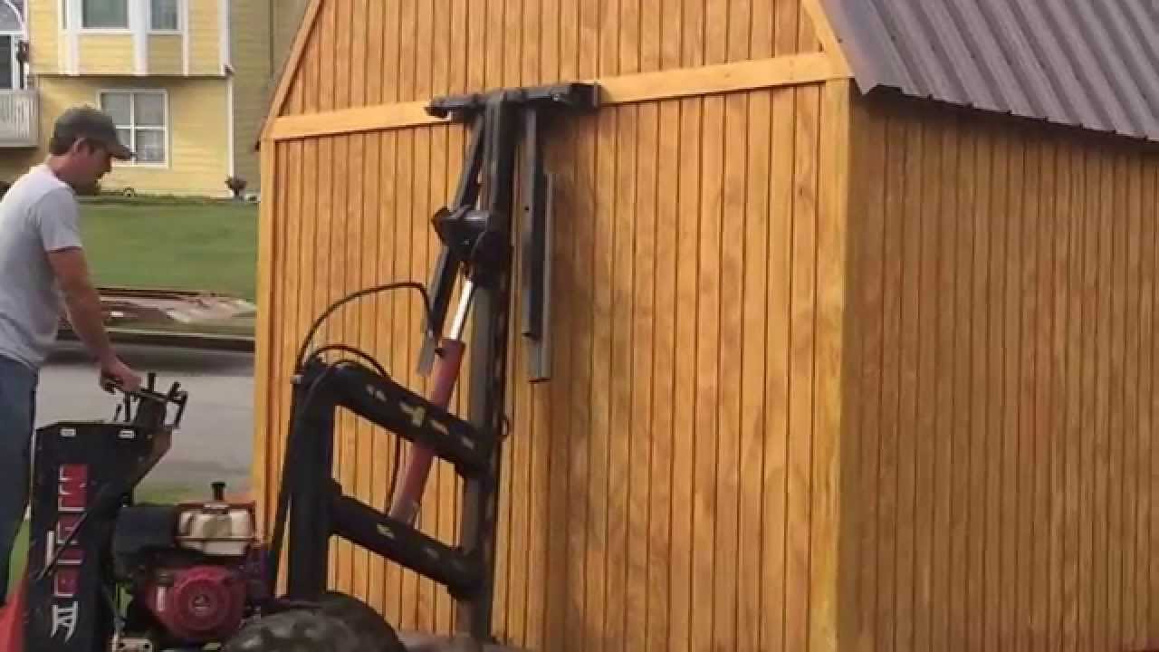 Graceland Portable Building Shed Delivery