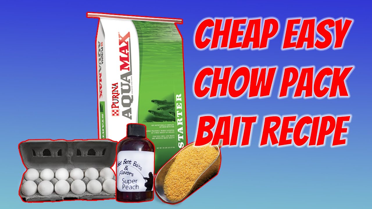 Как сделать приманку Chow Pack дешево и эффективно