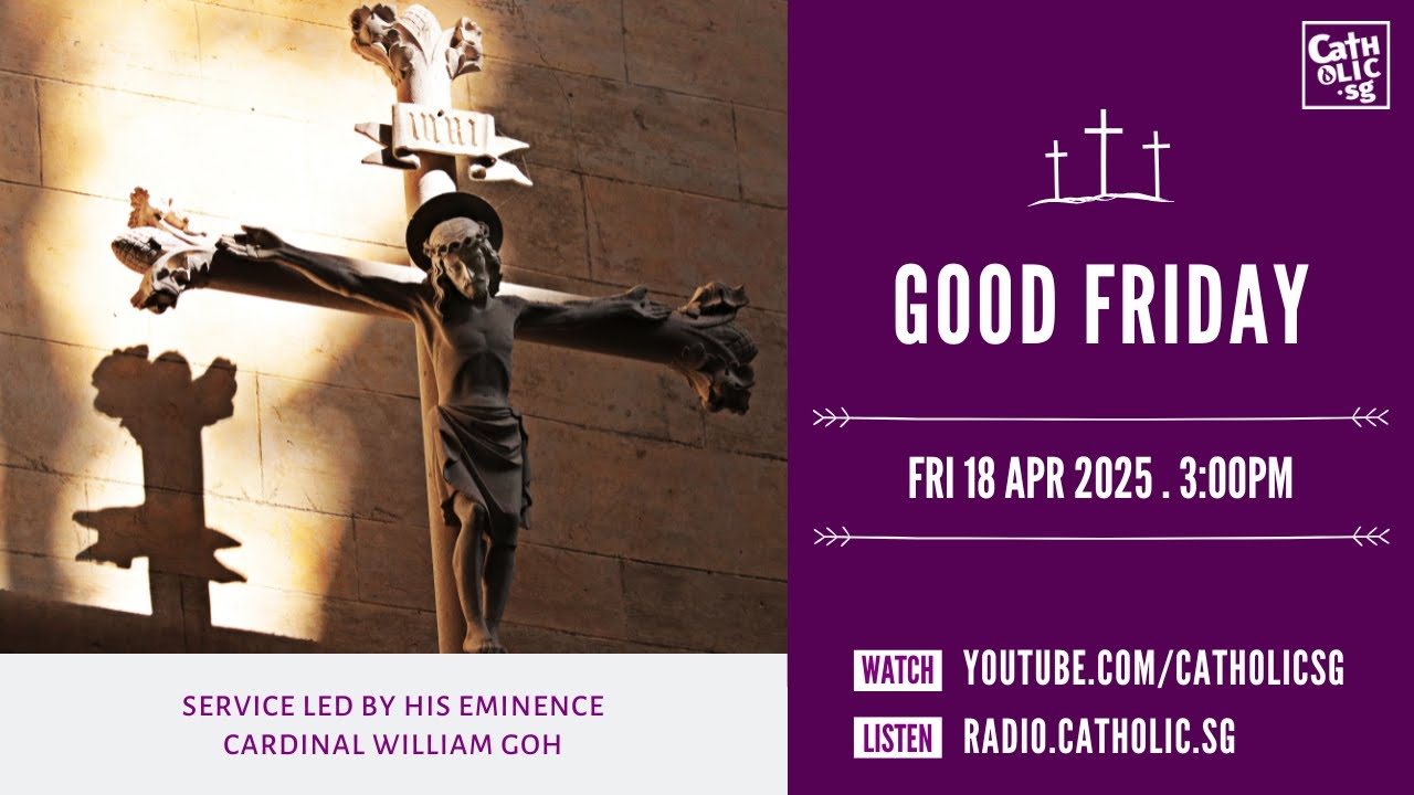 Good Friday Service 2025 &ndash; Catholic Sunday Mass Today Live Online