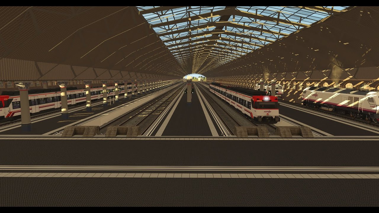 Creaciones Joan Trainz Railroad Simulator Línea C 2 De Cercanías Desde Piedras Del Oz Hacia Ciudad