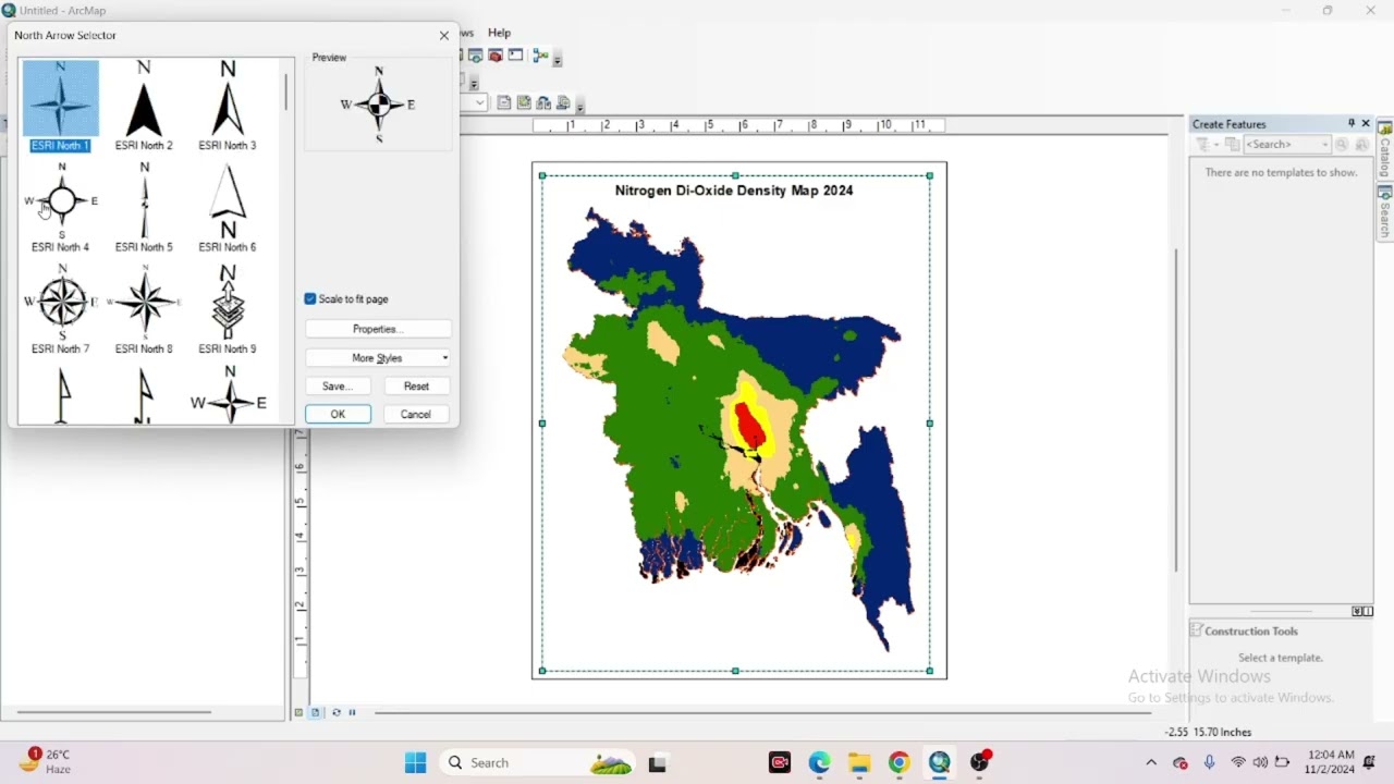 Как создать макет карты в ГИС | Макет карты в ArcMap | Создание макета карты в ГИС шаг за шагом