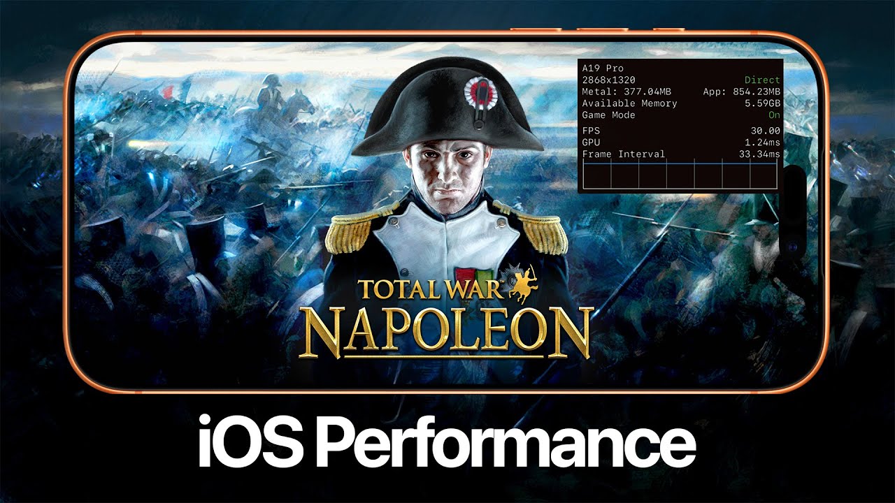 Total War: NAPOLEON &mdash; обзор производительности iPhone и iPad