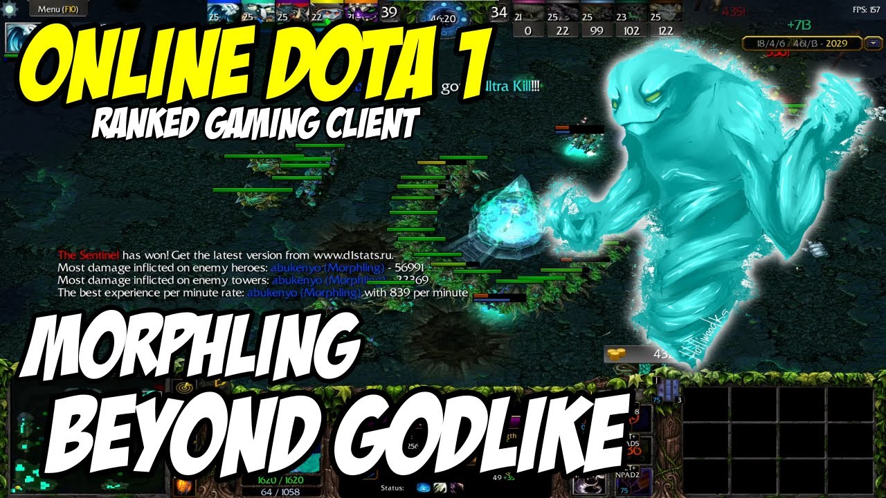 Dota 1 Morphling|Comeback is Real RGC Ranked Gaming Client Asia Public