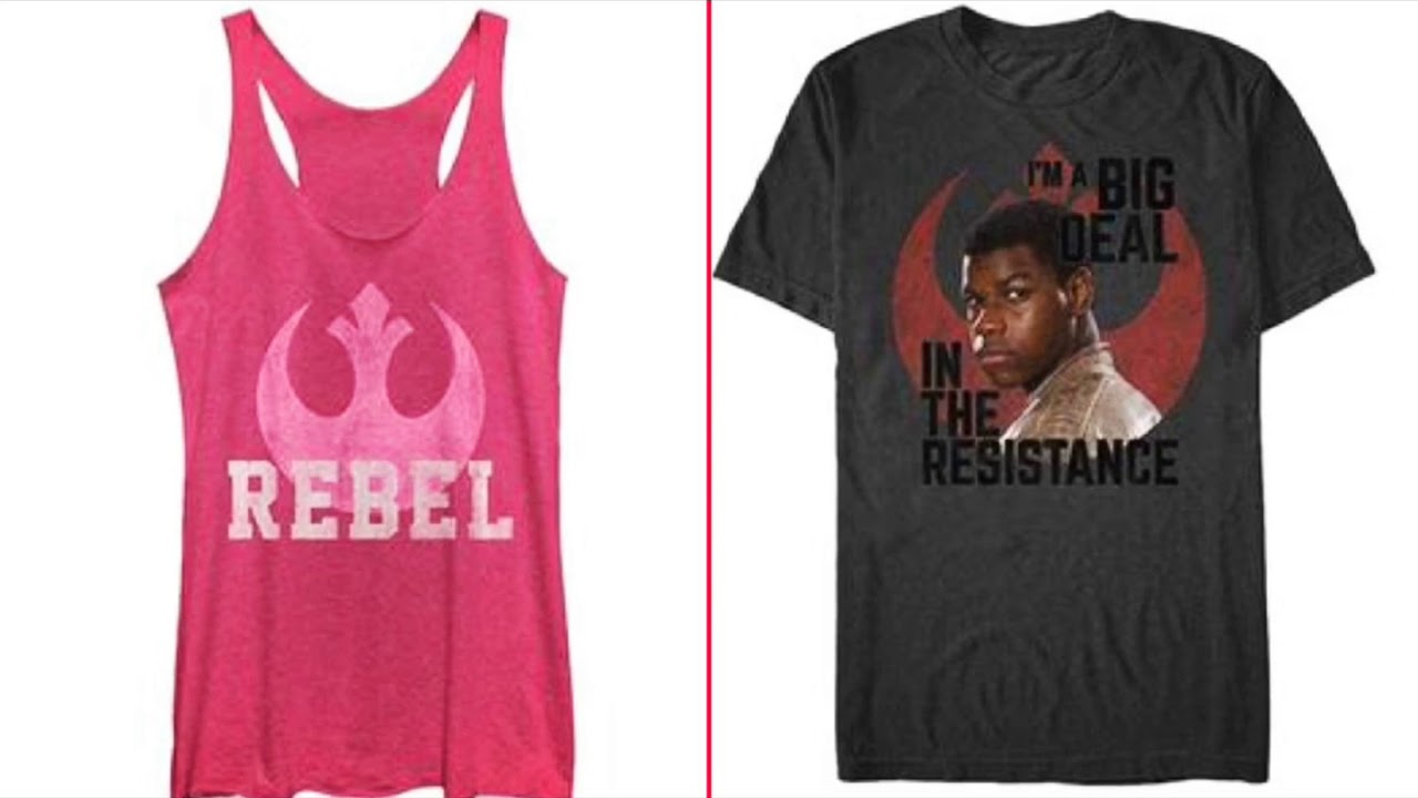 Star Wars t shirts