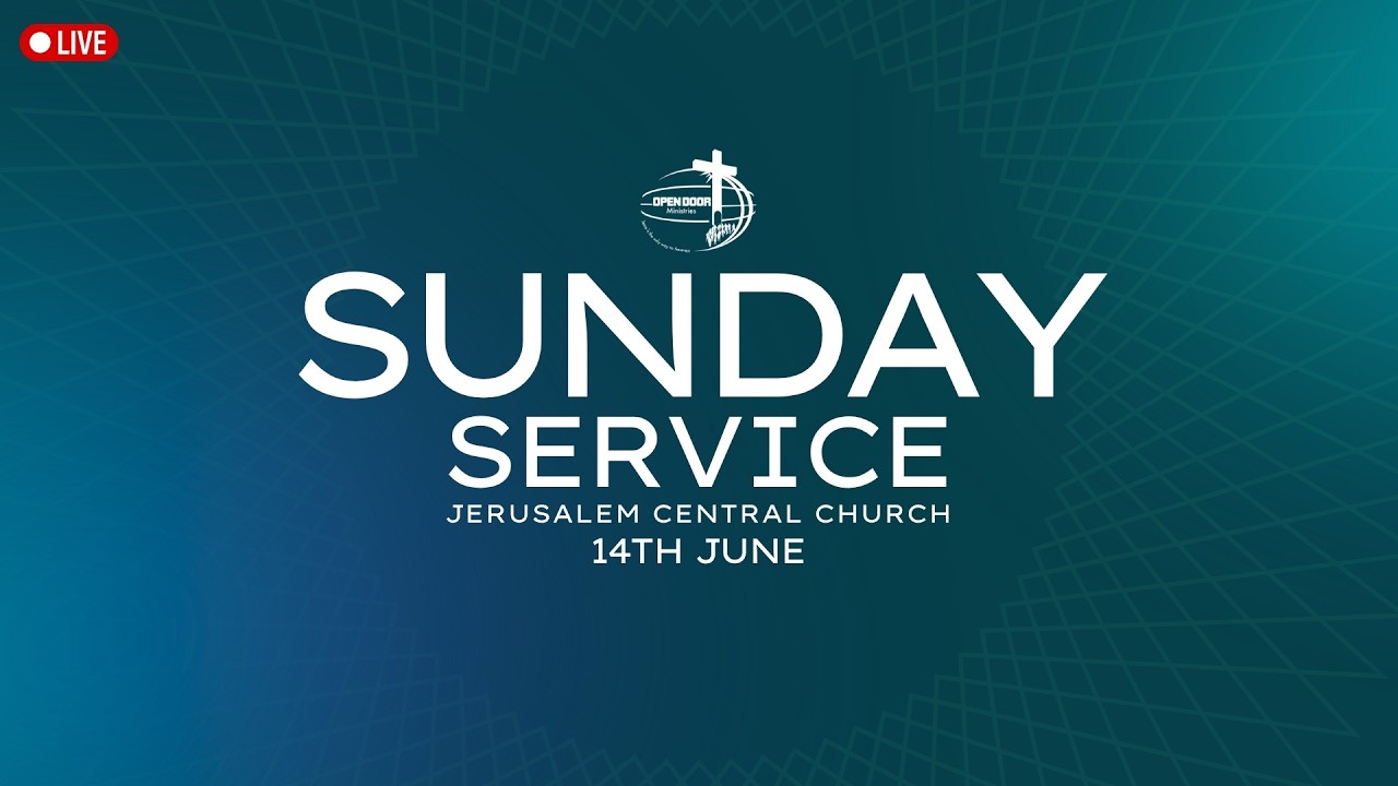 Sunday Service LIVE (4K) 14th June 2026 | Jerusalem Central Church, Old Alwal |