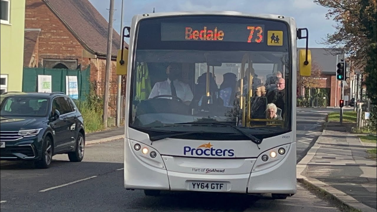Bus review off the 73 from Northallerton to Bedale with my mate driving 