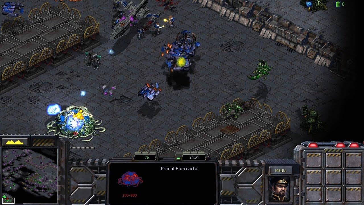 UED breaks through the Primal Zerg blockade