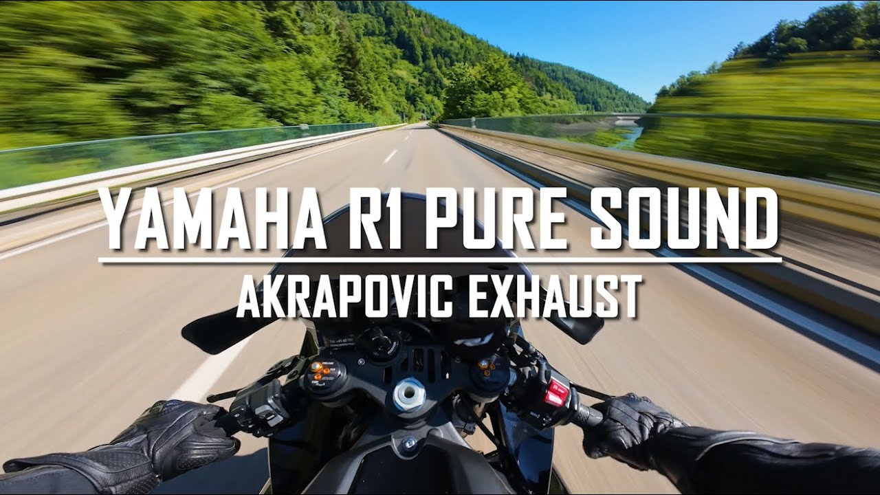 YAMAHA R1 AKRAPOVIC | PURE SOUND