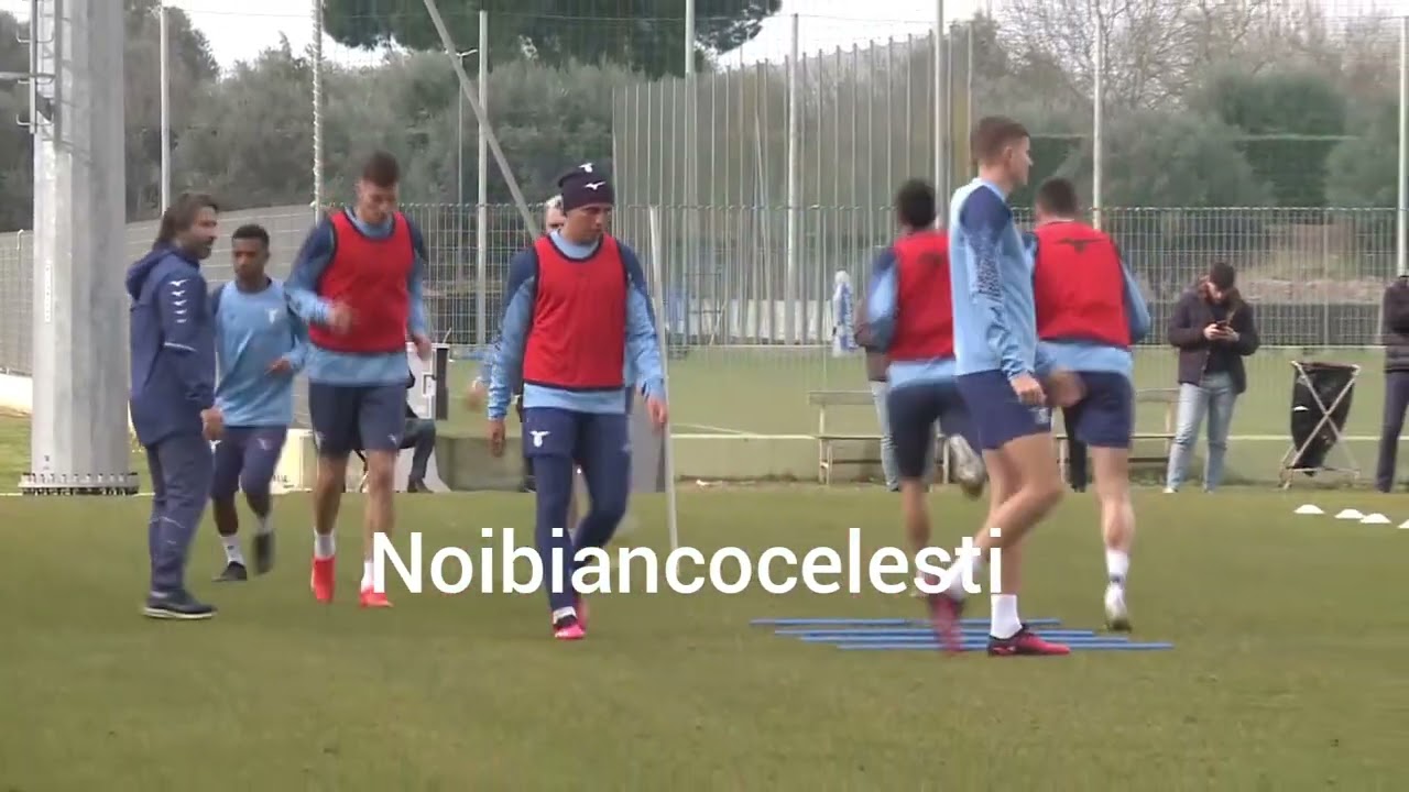 #Cluj - #Lazio, l'allenamento di rifinitura dei biancocelesti