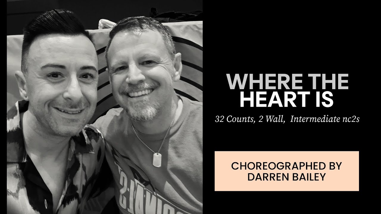 Where The Heart Is (line dance by Darren Bailey) (Sundance Demo by Michael Lynn)