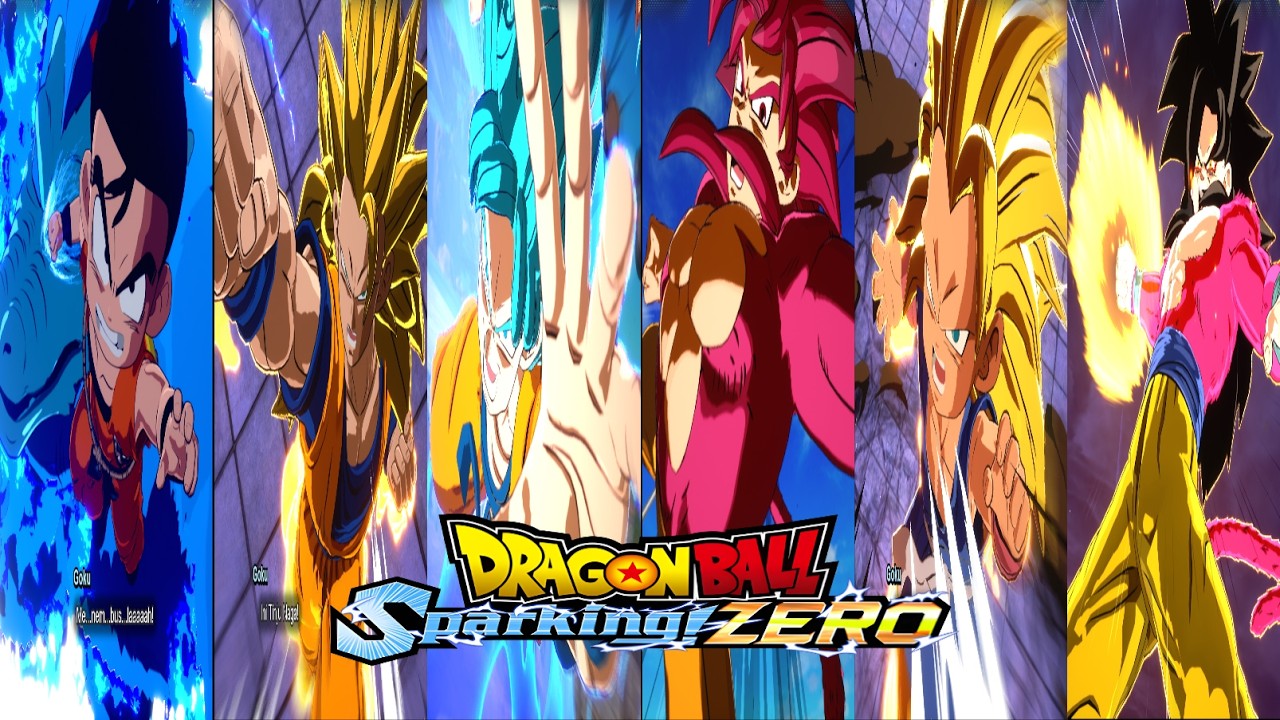 All Ultimate Son Goku Dragon Ball: Sparking! Zero