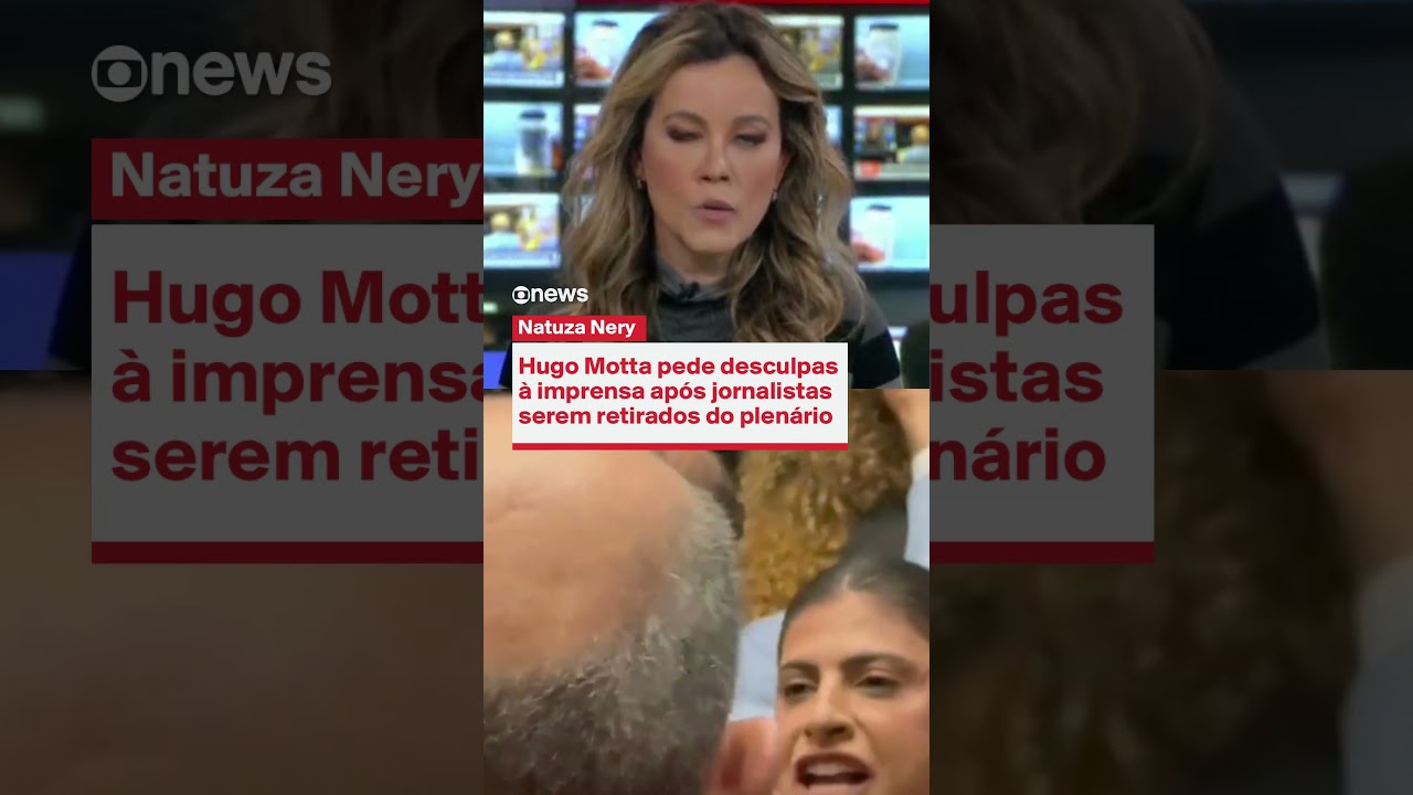 Hugo Motta pede desculpas &agrave; imprensa ap&oacute;s jornalistas serem retirados do plen&aacute;rio