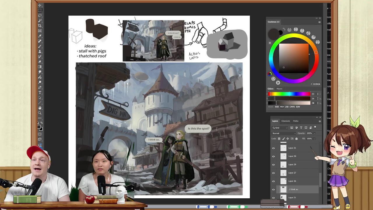 🔴 LIVE - Art Fundamentals Lessons! - 3/12/2026