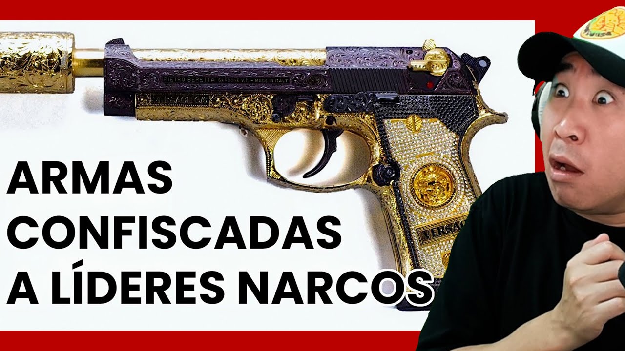 Coreano reacciona a '10 Armas más Caras Confiscadas a Jefes de los Cárteles' 🤯😱