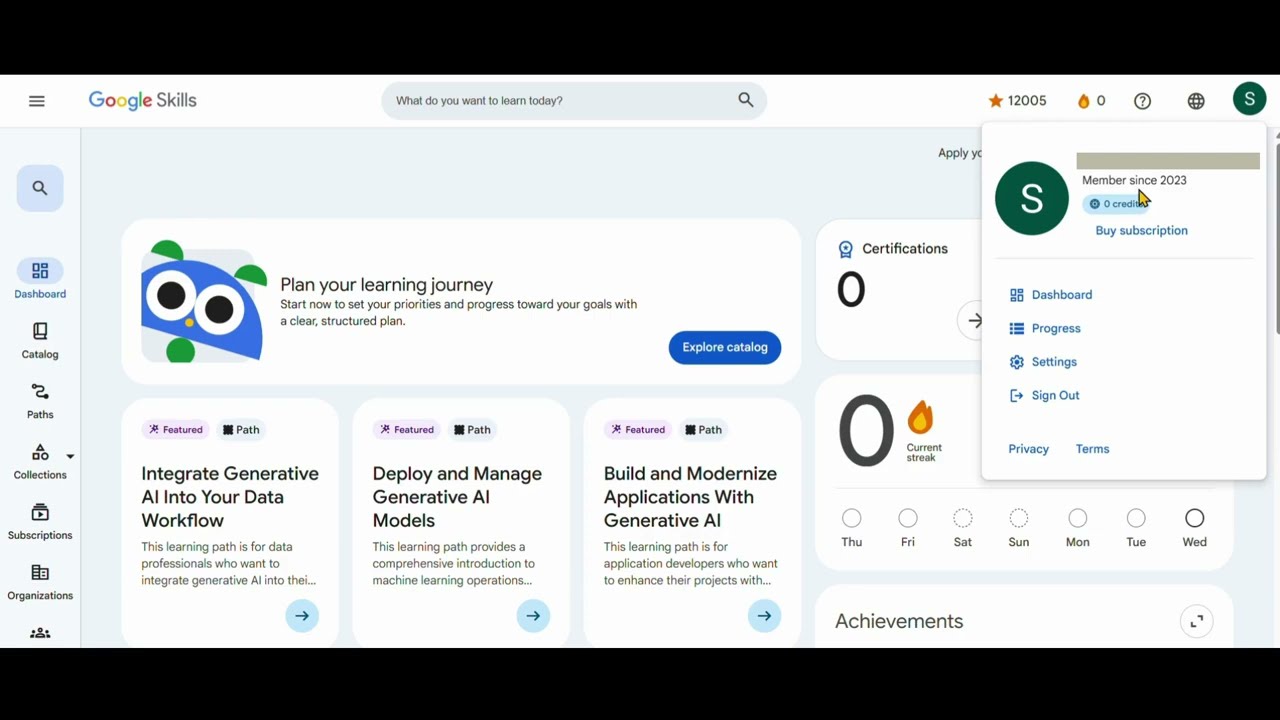 Google Cloud Skills Boost Public Profile Link