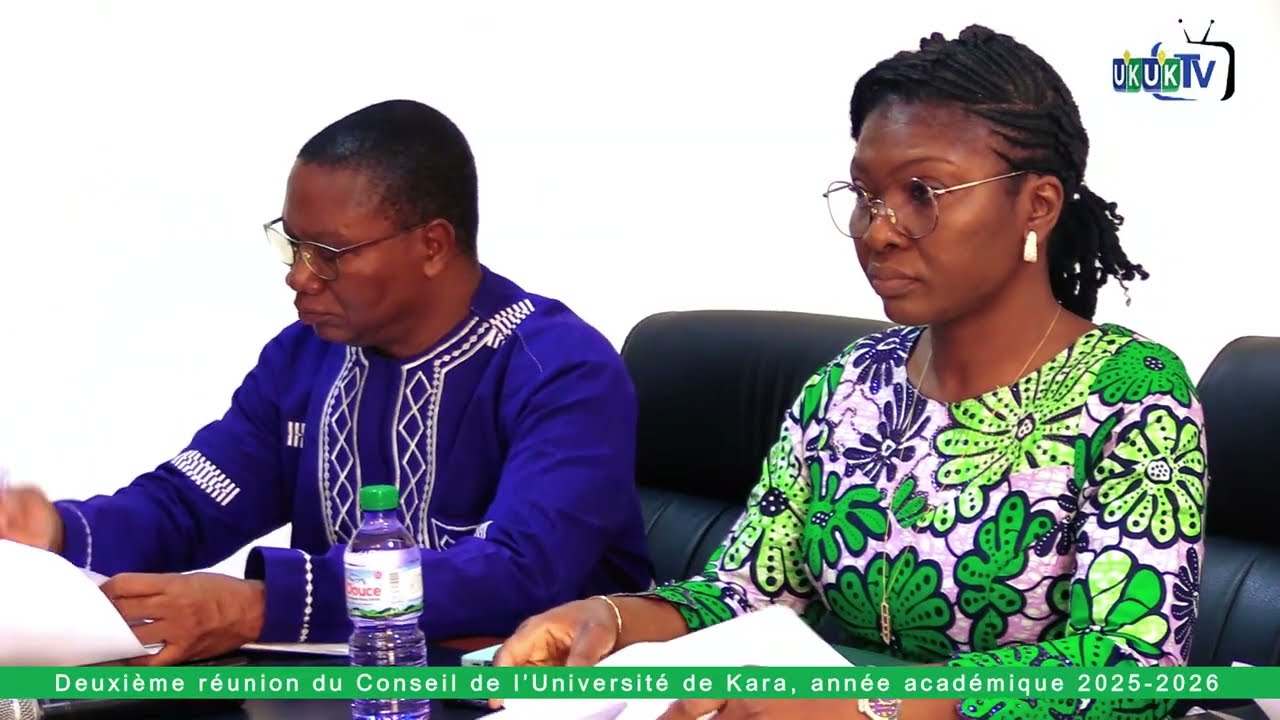 Deuxième réunion du Conseil de l’Université de Kara, année académique 2025 2026
