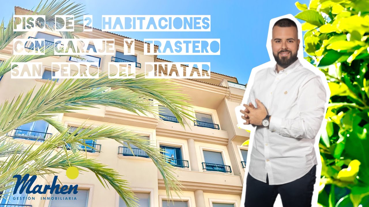 Piso con garaje y trastero en venta en San Pedro del Pinatar