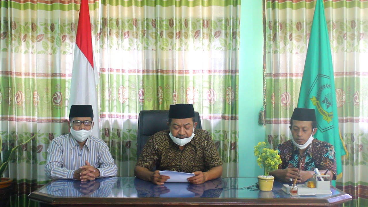 Arahan Bapak Kepala Madrasah Menjelang Pembukaan Secara Massal MATSAMA di KEMENAG JATIM