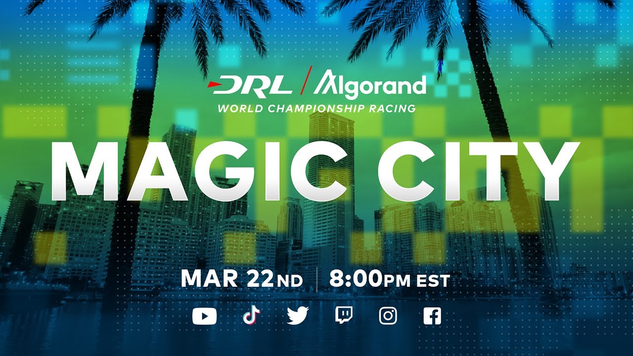 Drone Racing League's Magic City Race