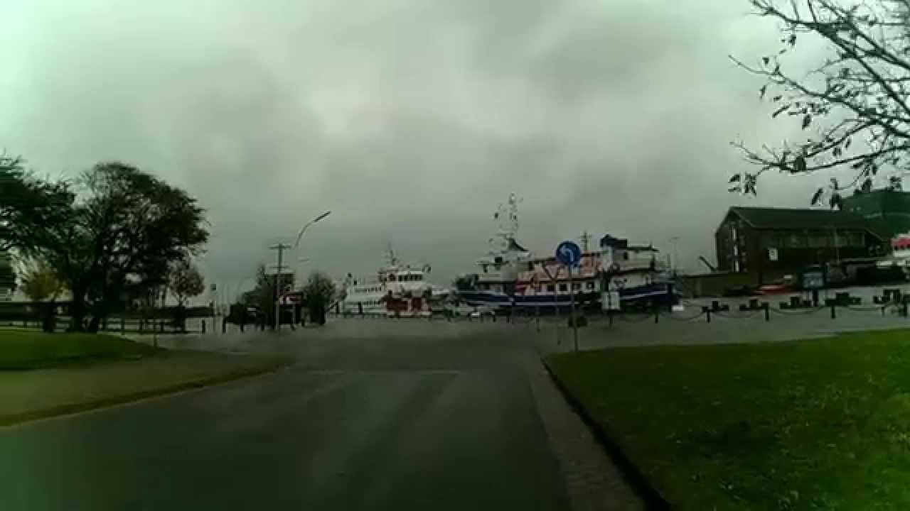 Sturmflut am 22.10.2014, Cuxhaven