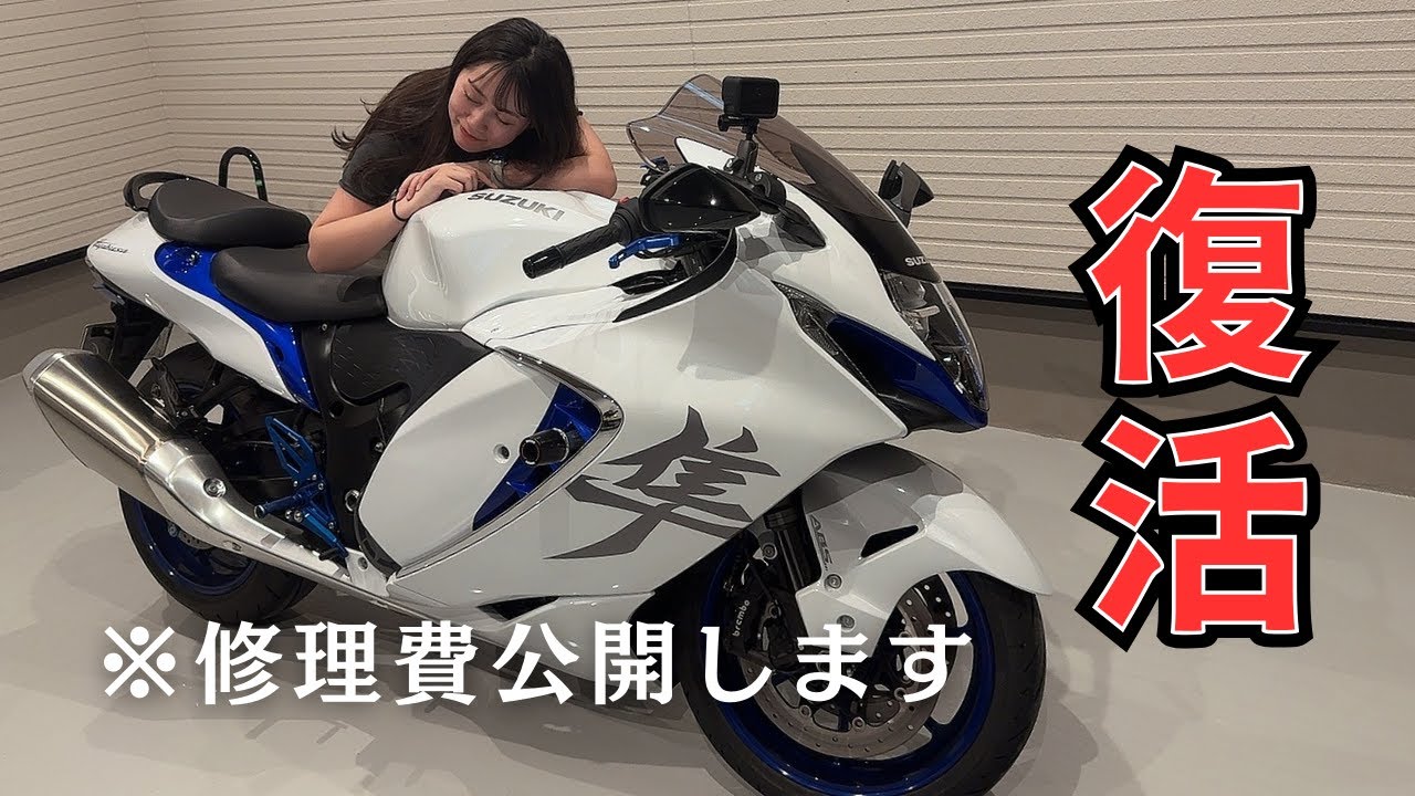 【復活】隼の修理費公開します＆ご報告【Vストローム250ラストラン】