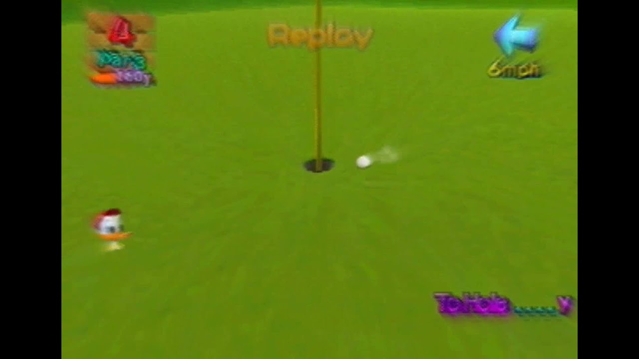 Disney Golf hole in one