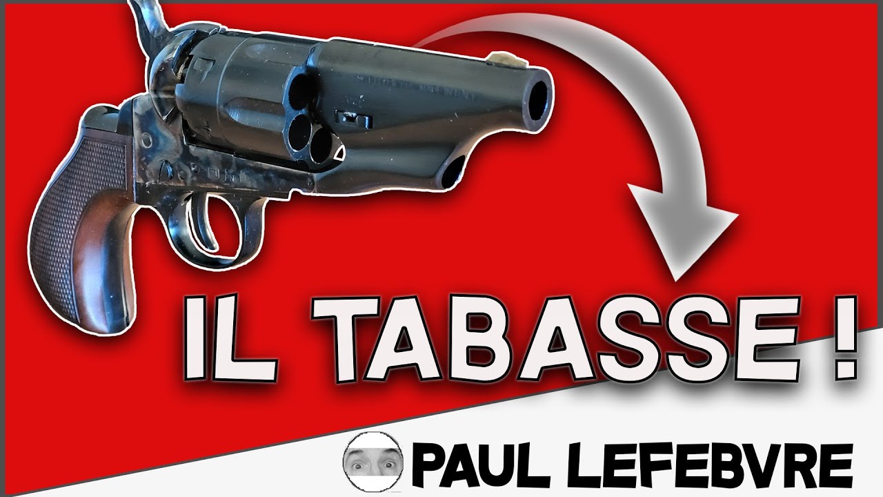 COLT 1860 SNUBNOSE --- PETIT MAIS COSTAUD