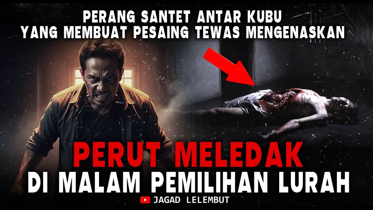 PERUT MELEDAK ISI JIN || Detik-detik Petahana Korup Tewas Mengenaskan Akibat Santet - Cerita Horor
