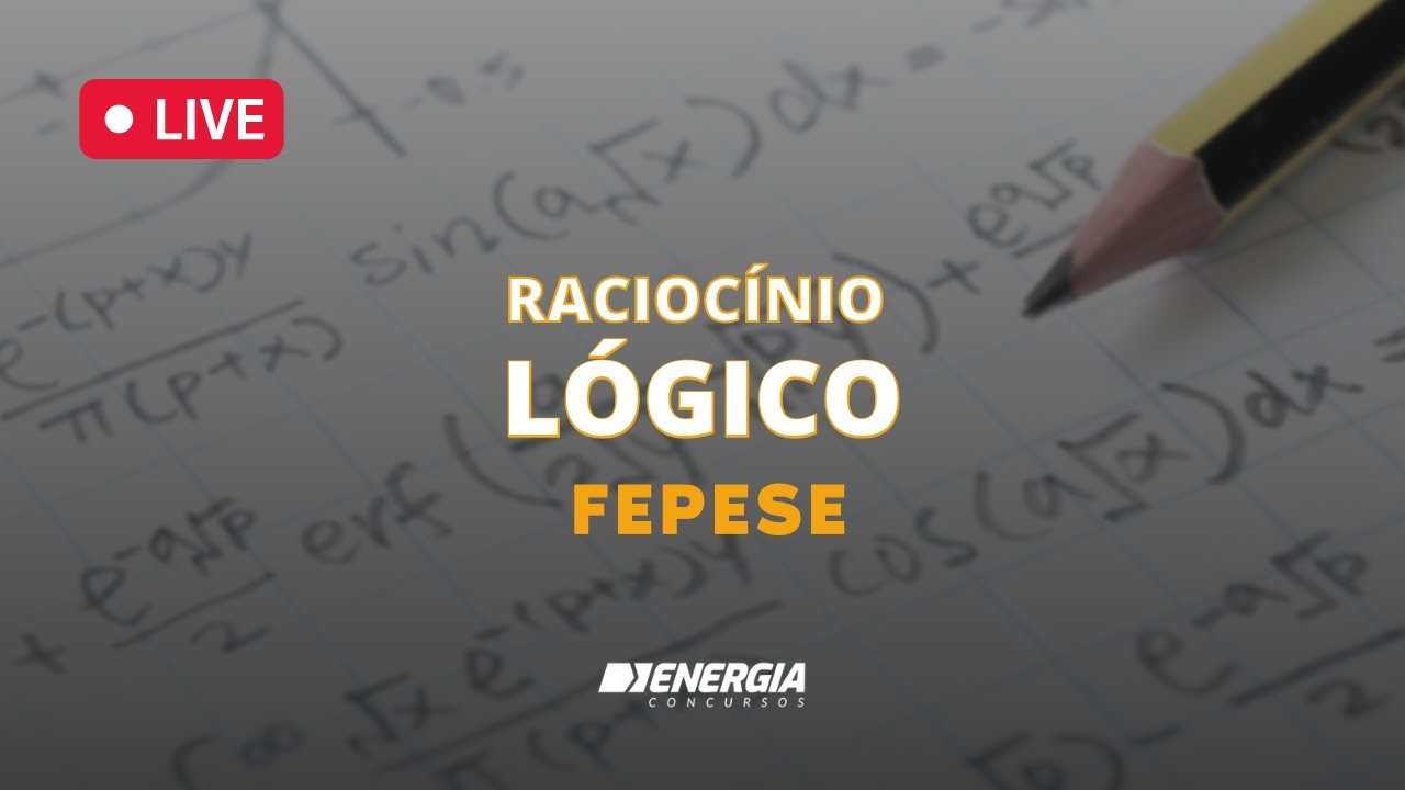 PCI SC - Raciocínio Lógico estilo FEPESE! Resolução de questões com o prof. Morgado