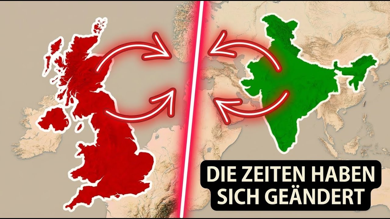Das Empire ist vorbei: Indien wird stärker als das UK