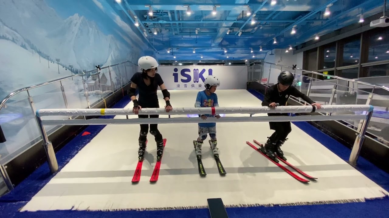 iSKI-SK中6-2 繼續練雙腳同時翻刃
