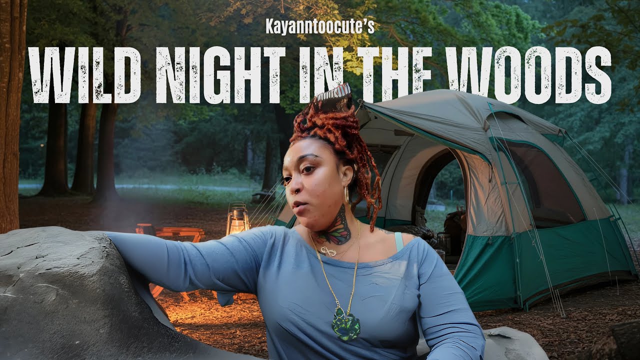 Our First Camping Trip Was Wild! 🏕️🔥 Beach, Bonfire & Raccoon Drama 😩 #camping