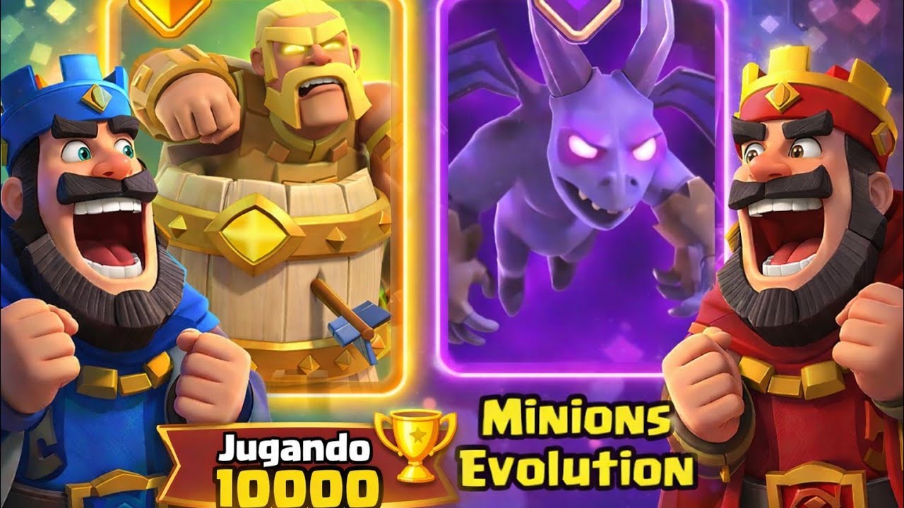 Hablamos ♥️ de las new cartas y jugamos 10000 🏆 en #clashroyale