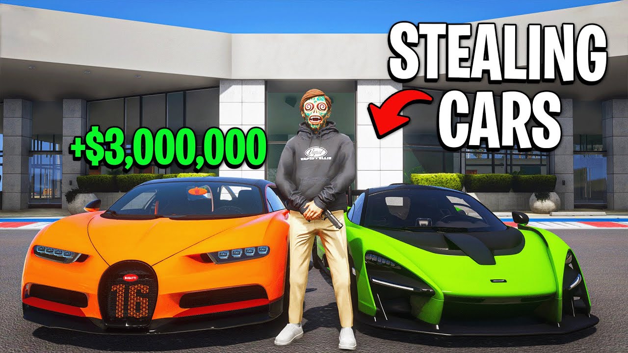 I Robbed 50 Luxury Dealerships in GTA 5 RP..