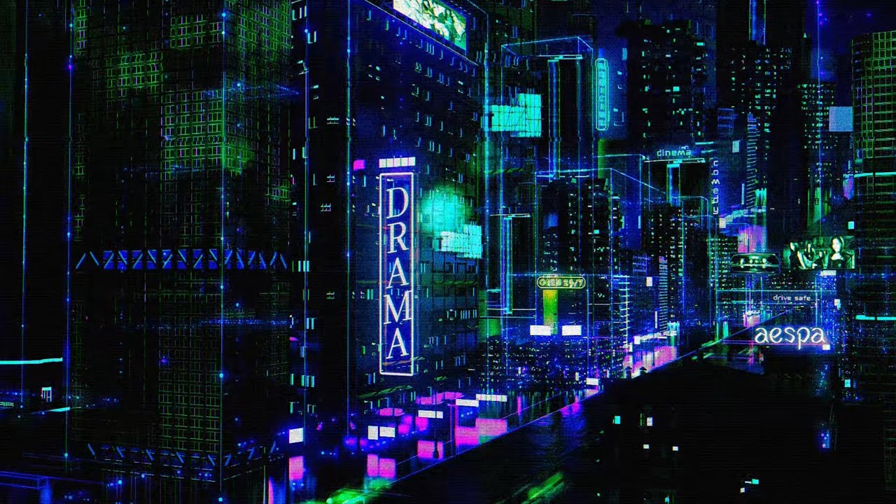 aespa ‘Drama (SYNK: Parallel Line)’ [Studio Version] with Motion graphic background