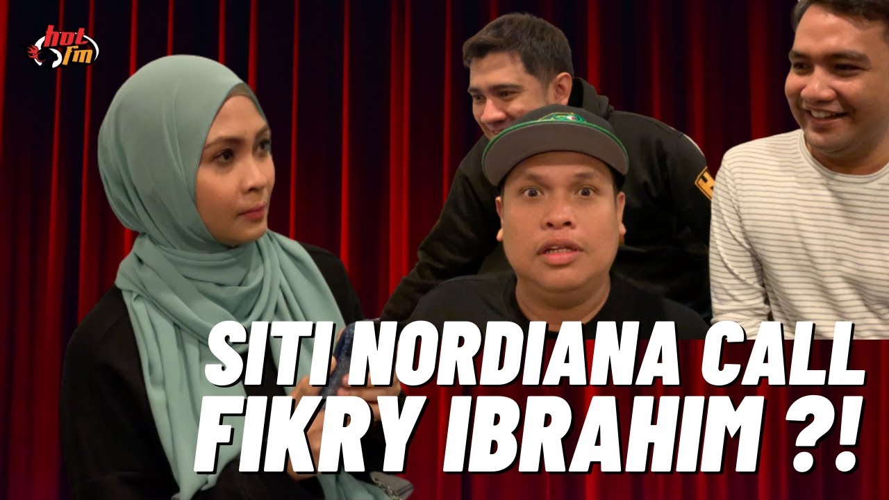 #GengPagiHot : Siti Nordiana Call Fikry Ibrahim?