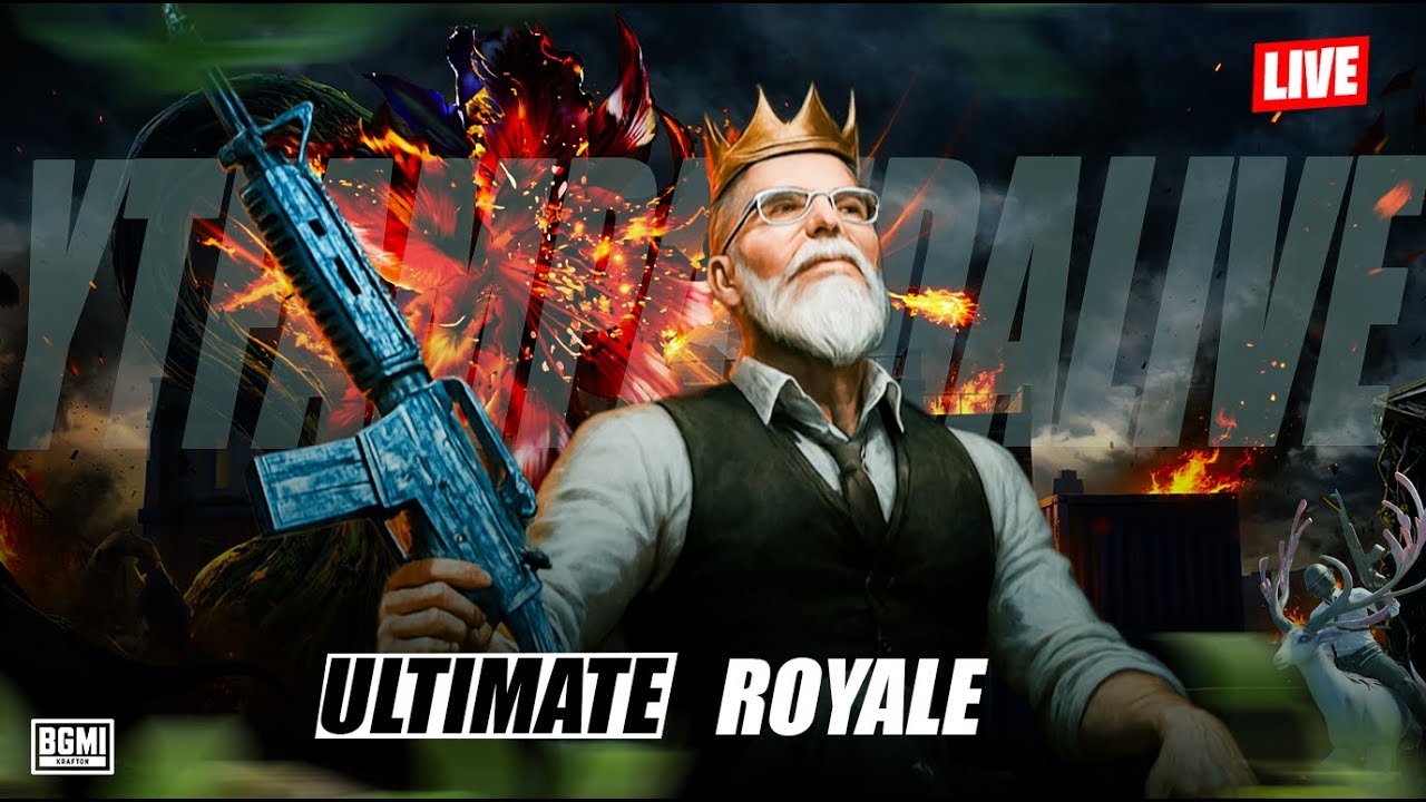 🔴BGMI LIVE LET'S PLAY ULTIMATE ROYAL 👑 | BOT GAMEPLAY | #live #livestream #shorts #shortslive
