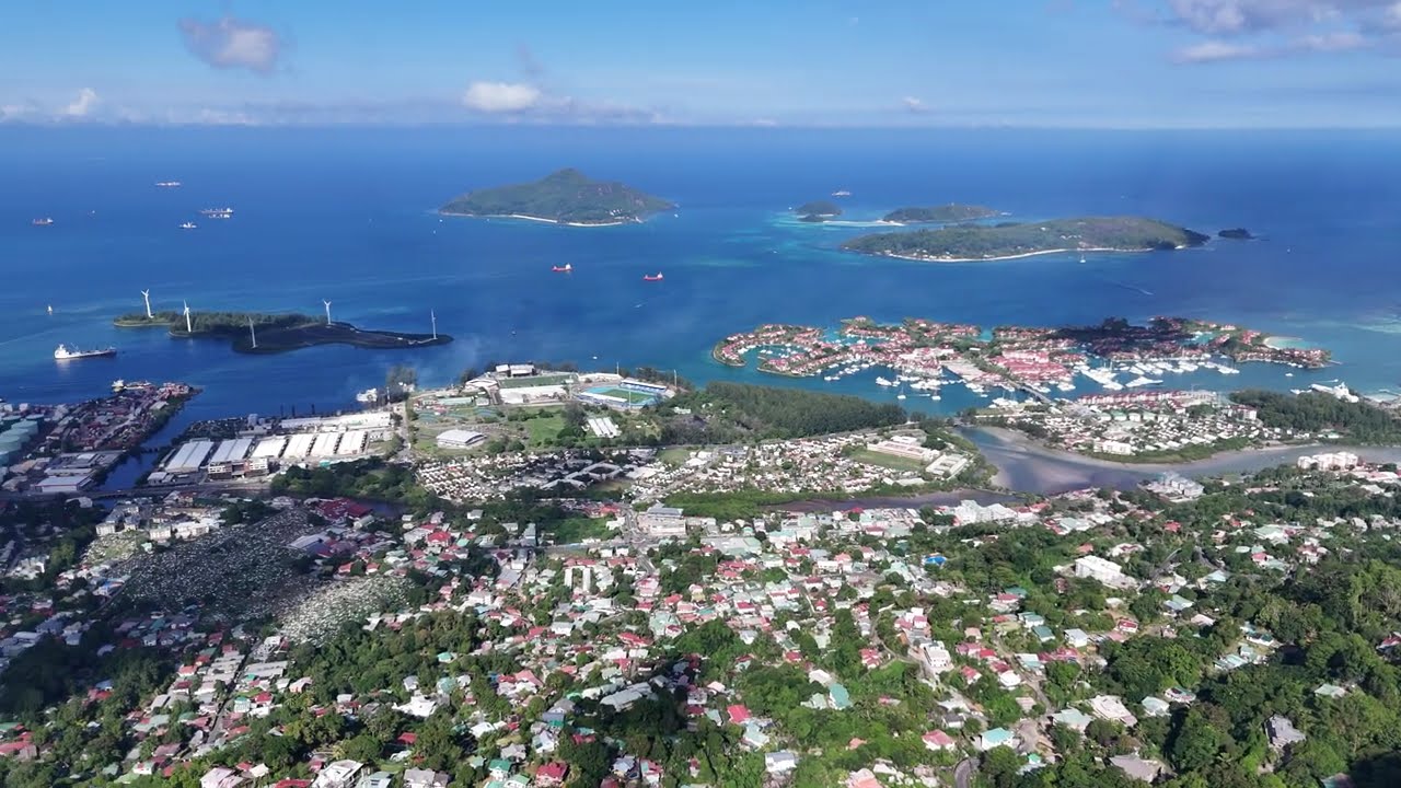 Port Victoria, 4k, Mahé, Seychelles