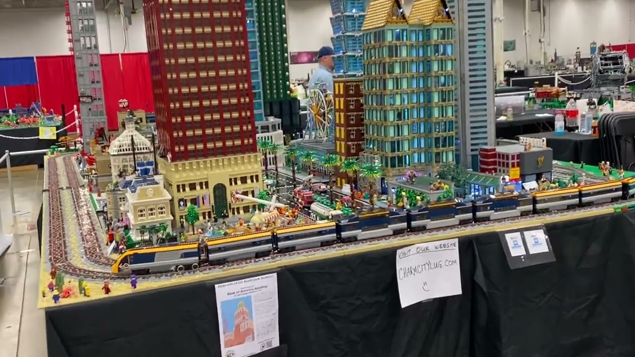 CharmCityLUG city Display for BFVA 2022.