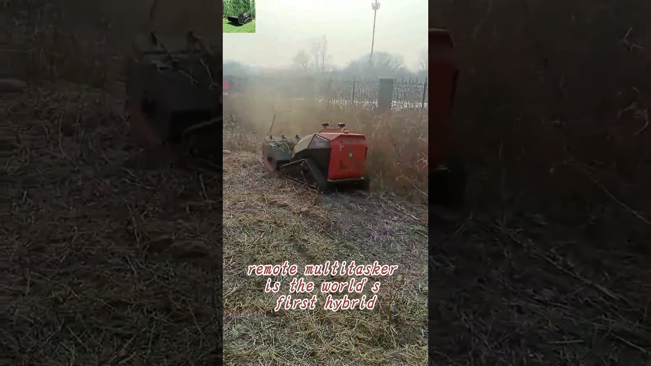 factory sales low price 7700$ buy online remote controlled caterpillar flail mulcher sale to USA