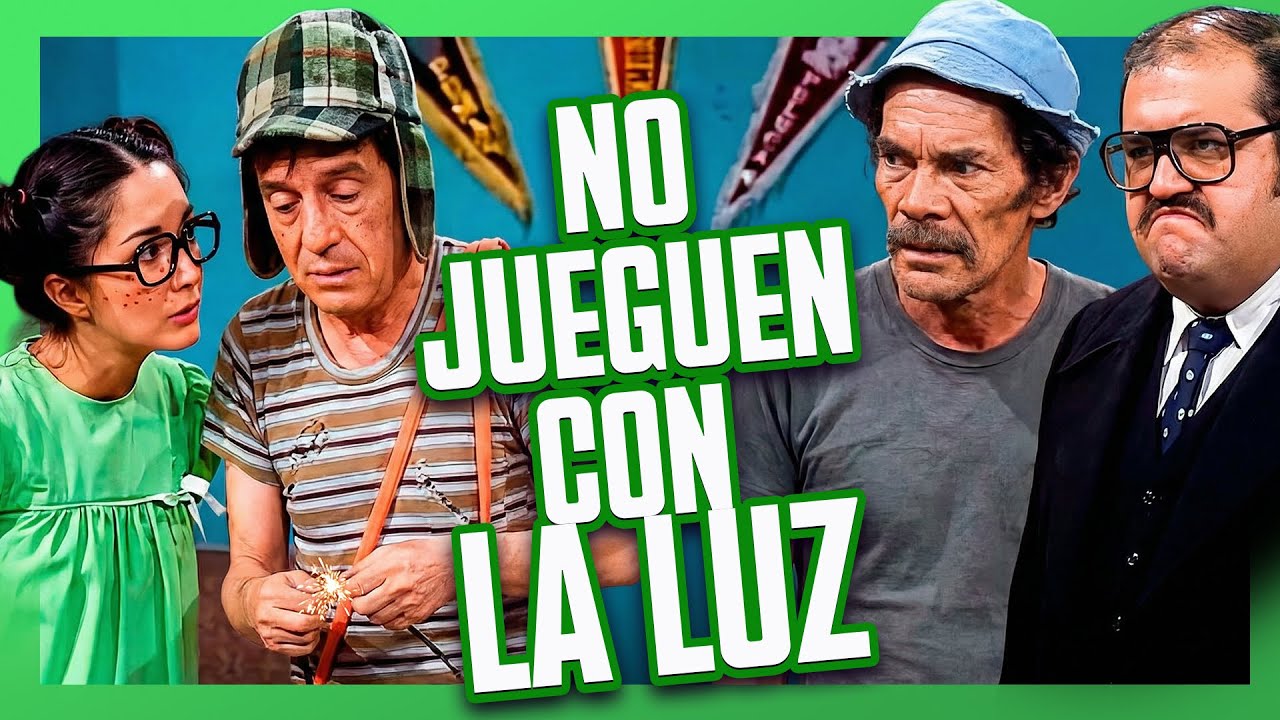 Quico provoca un apagón en la vecindad